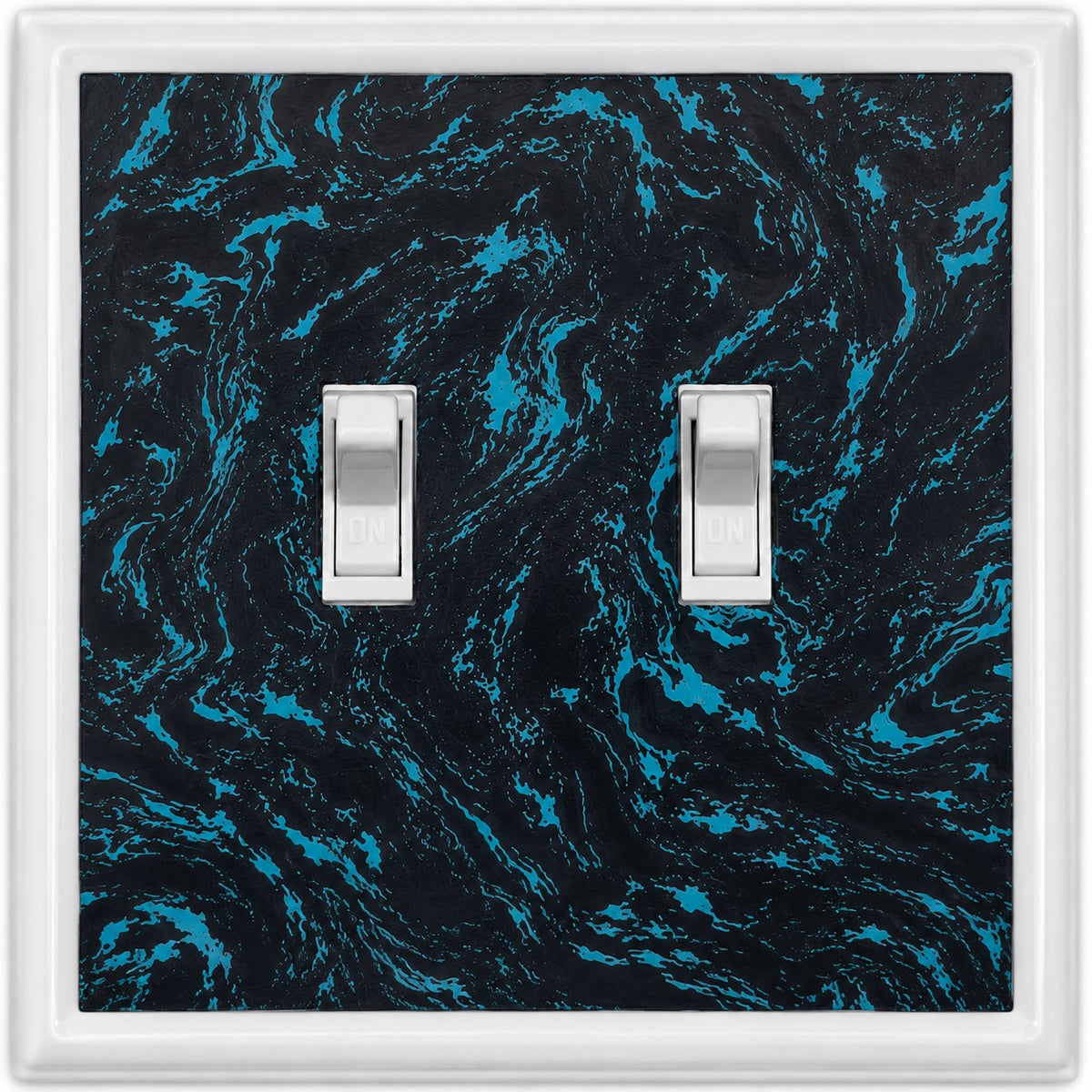 Blue Marble Decorative Magnetic Insert
