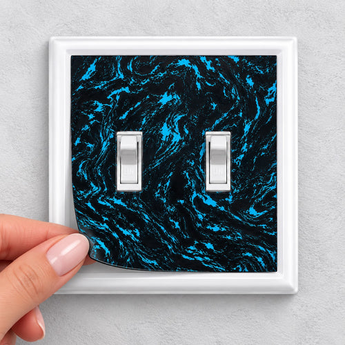 Blue Marble Decorative Magnetic Insert