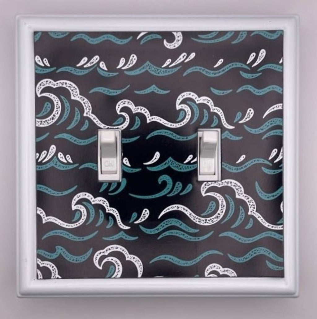 Blue Waves Decorative Magnetic Insert
