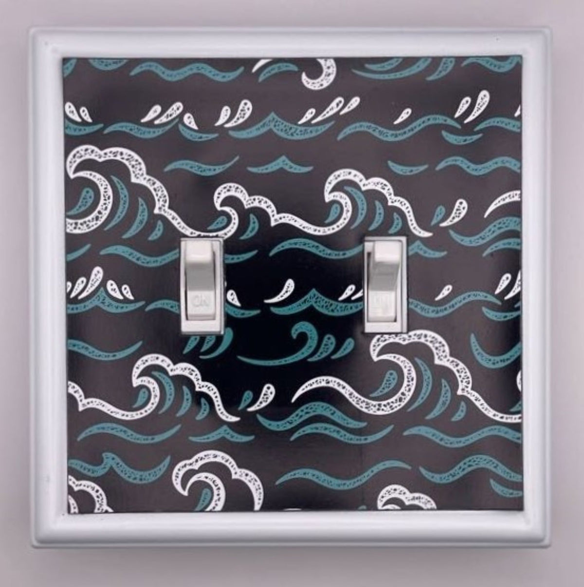 Blue Waves Decorative Magnetic Insert