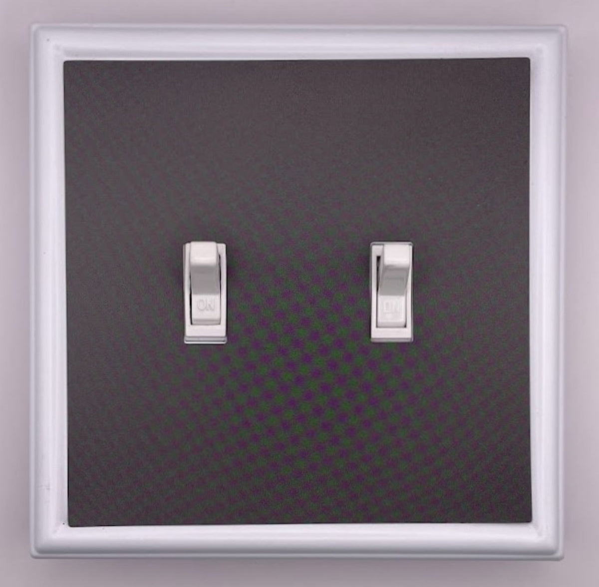 Solid Charcoal Gray Decorative Magnetic Insert