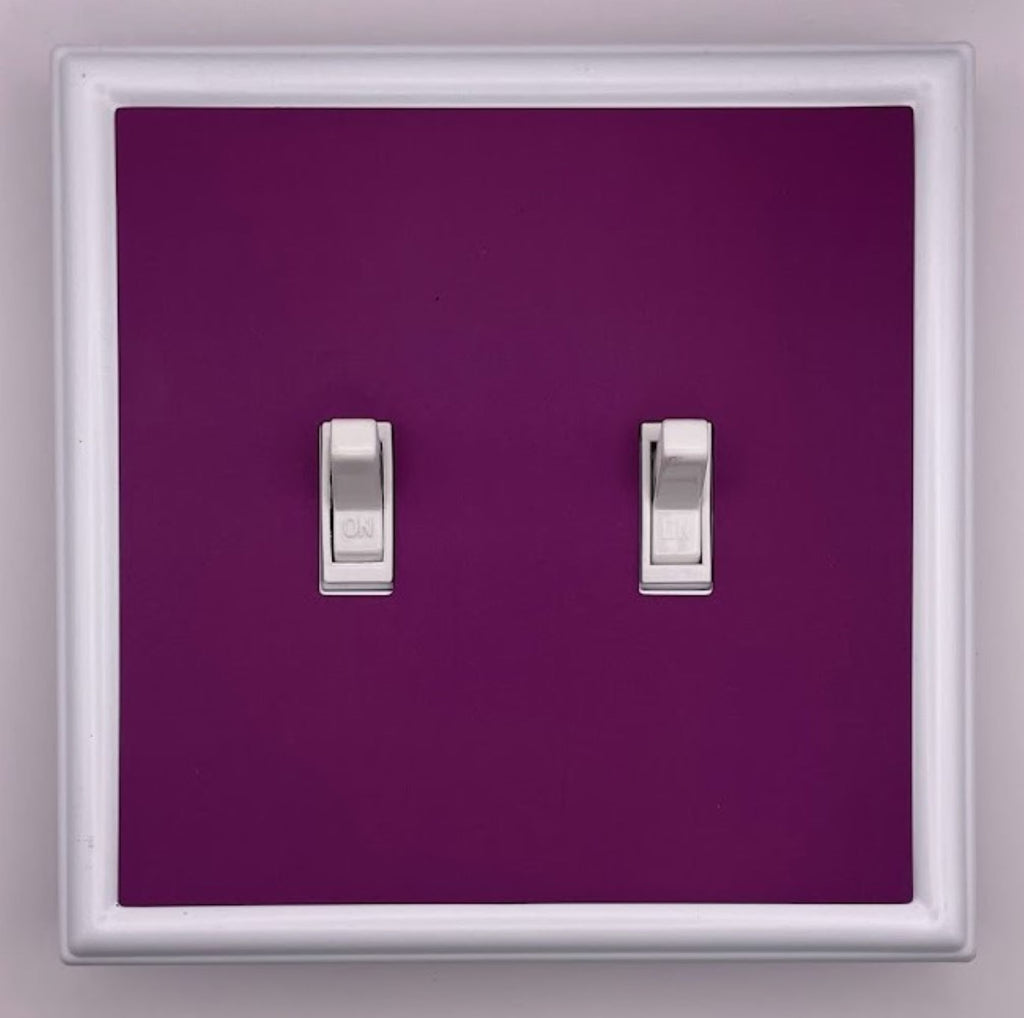 Solid Purple Decorative Magnetic Insert