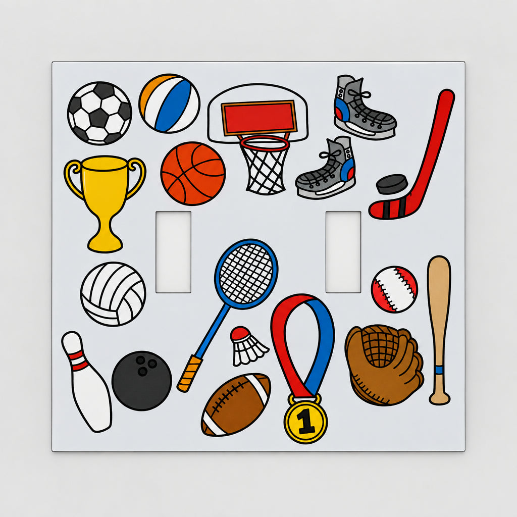 Sports Decorative Magnetic Insert