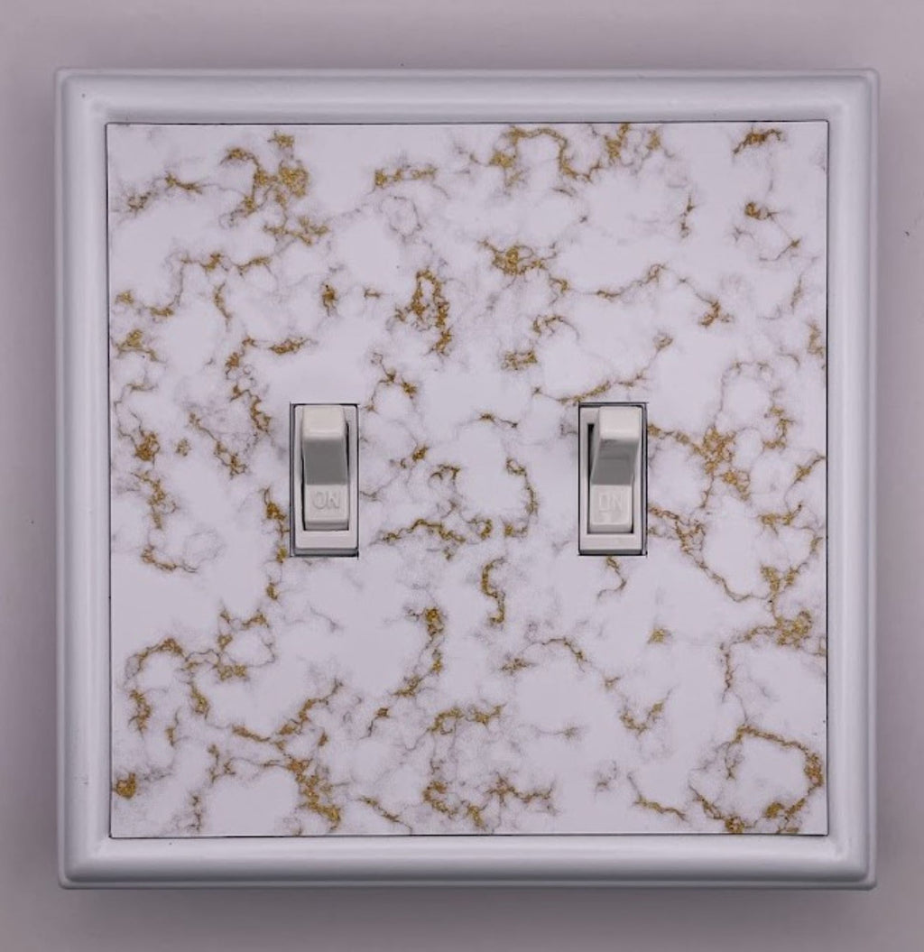 White Marble Decorative Magnetic Insert
