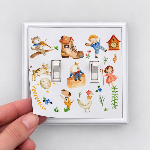 Nursery Rhymes Decorative Magnetic Insert