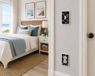 Blue Waves Decorative Magnetic Insert