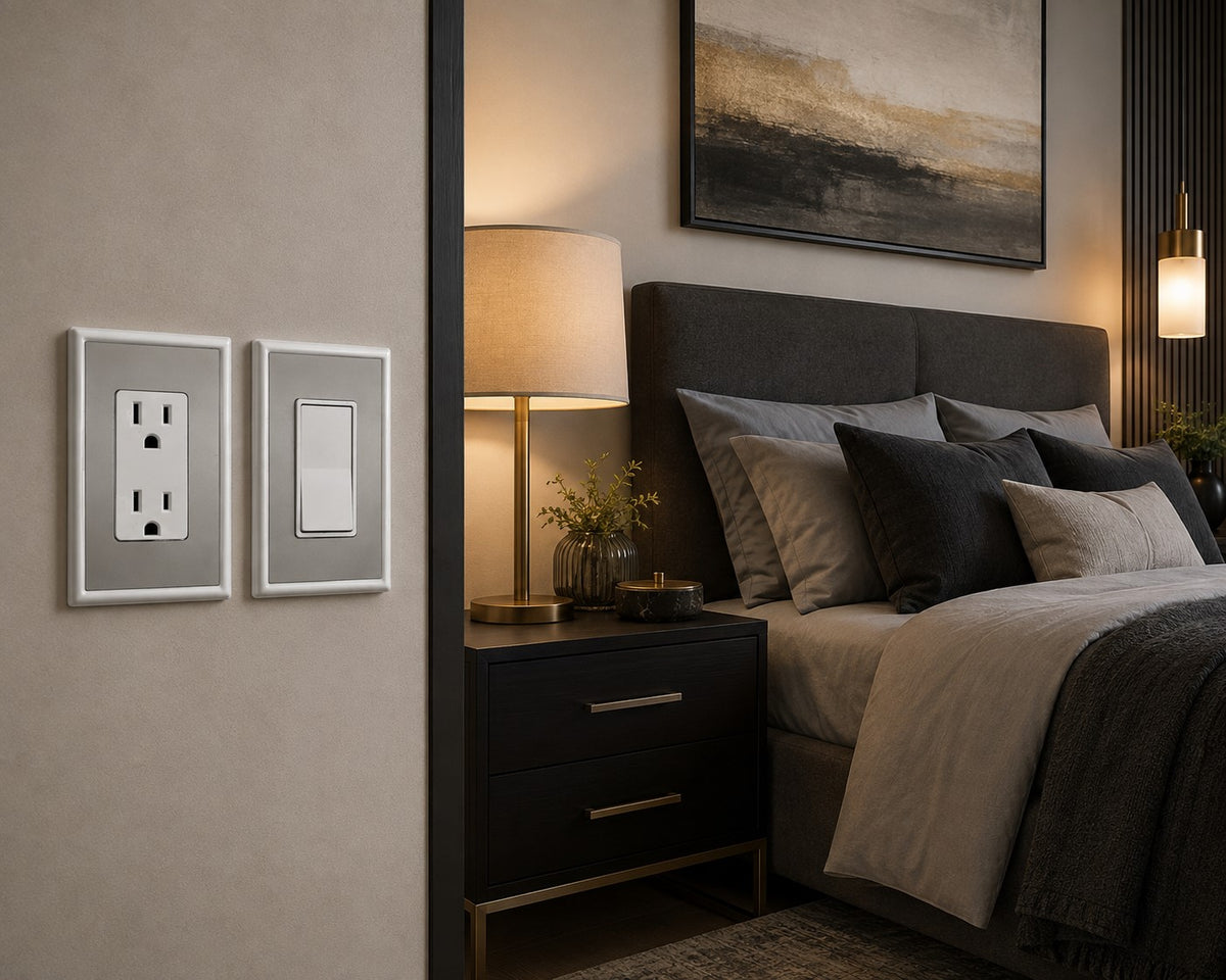 Solid Warm Gray Decorative Magnetic Insert