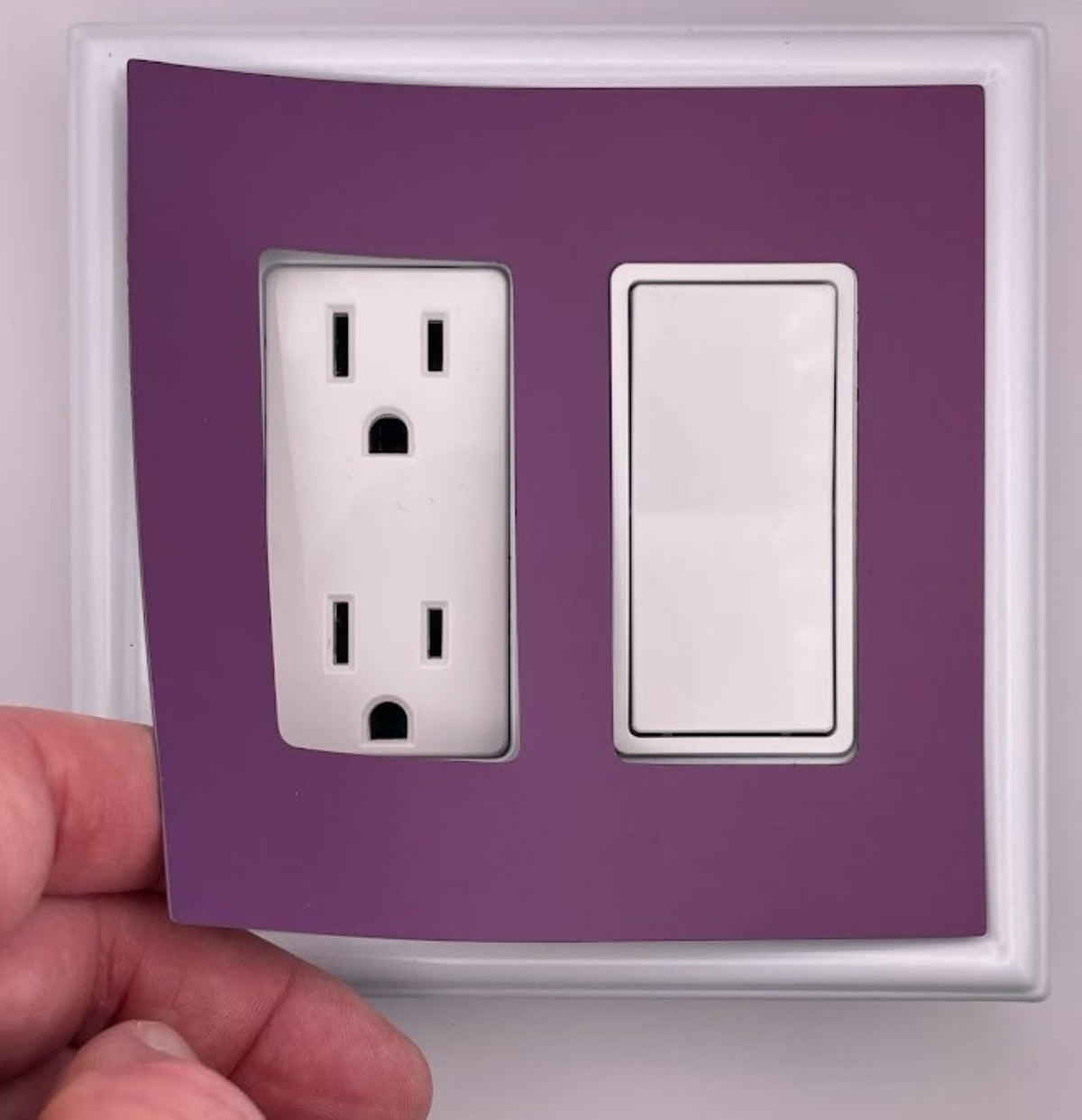 Solid Purple Decorative Magnetic Insert