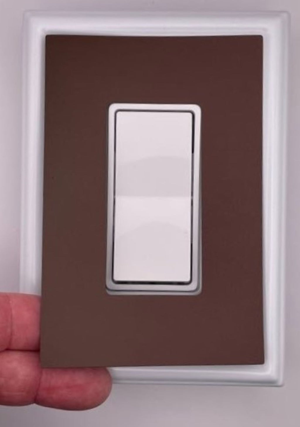 Solid Brown Decorative Magnetic Insert