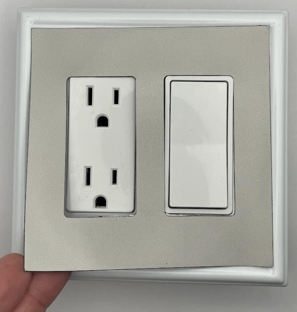 Solid Warm Gray Decorative Magnetic Insert