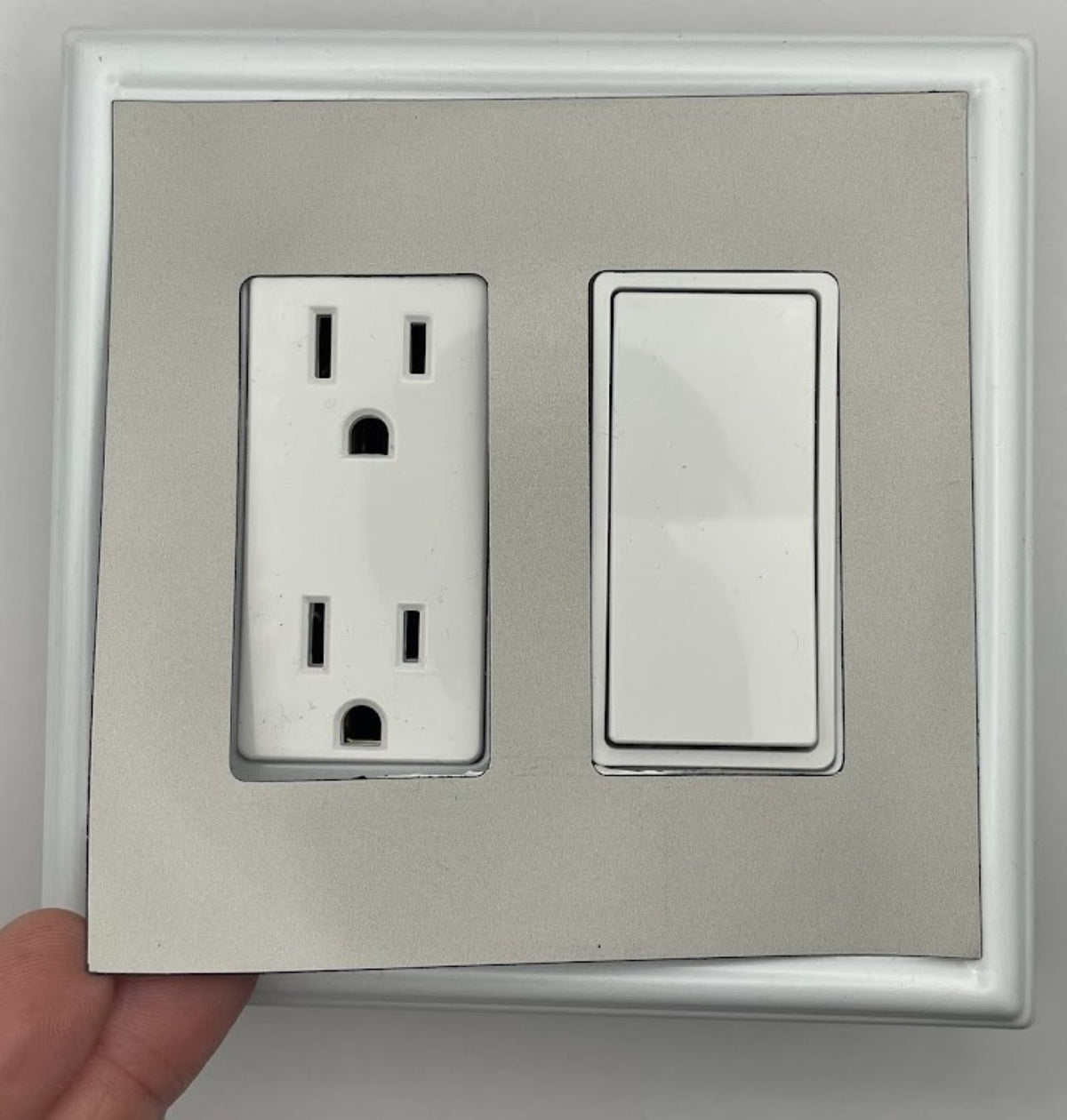 Solid Warm Gray Decorative Magnetic Insert
