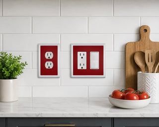 Solid Red Decorative Magnetic Insert