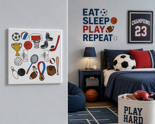 Sports Decorative Magnetic Insert