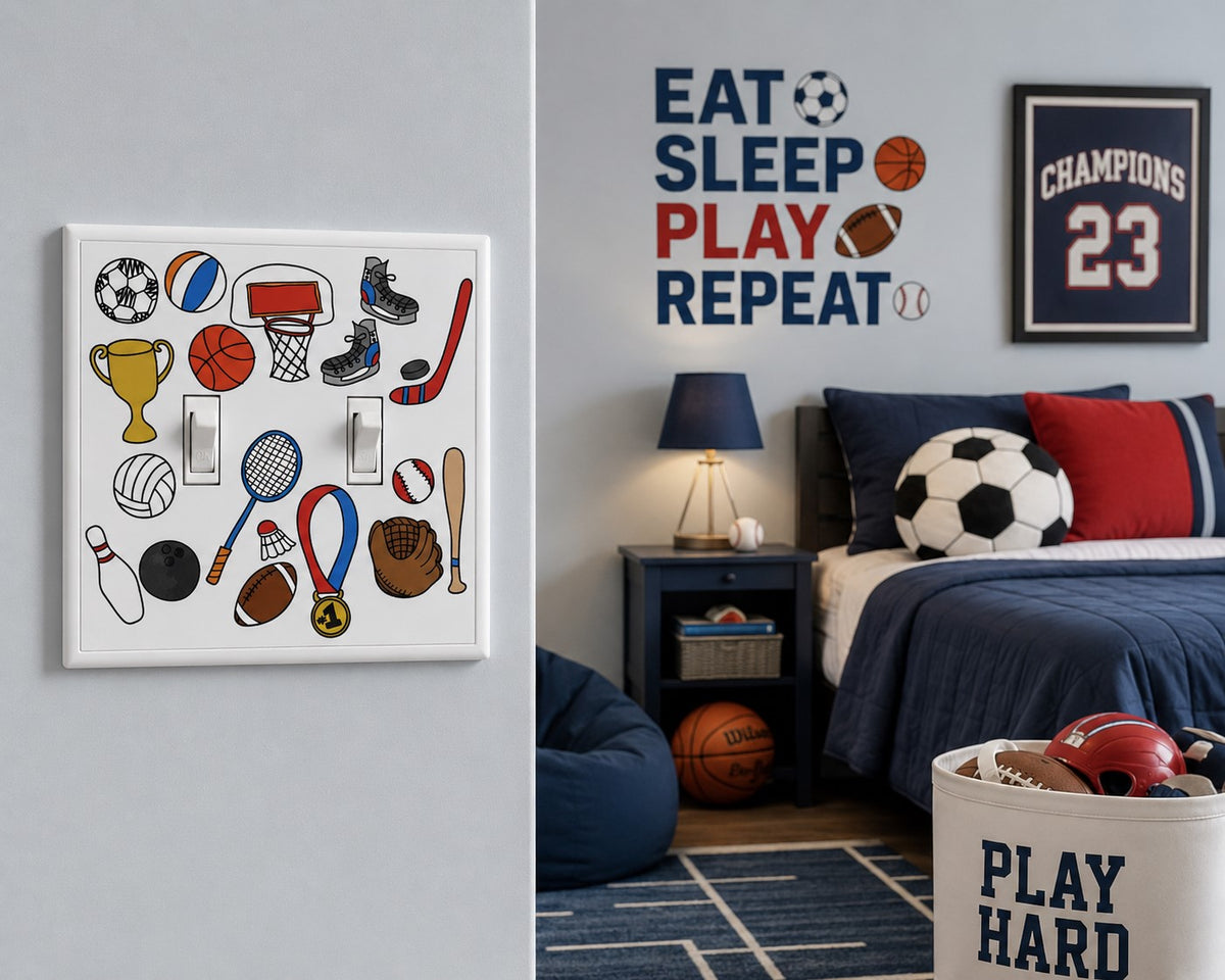 Sports Decorative Magnetic Insert