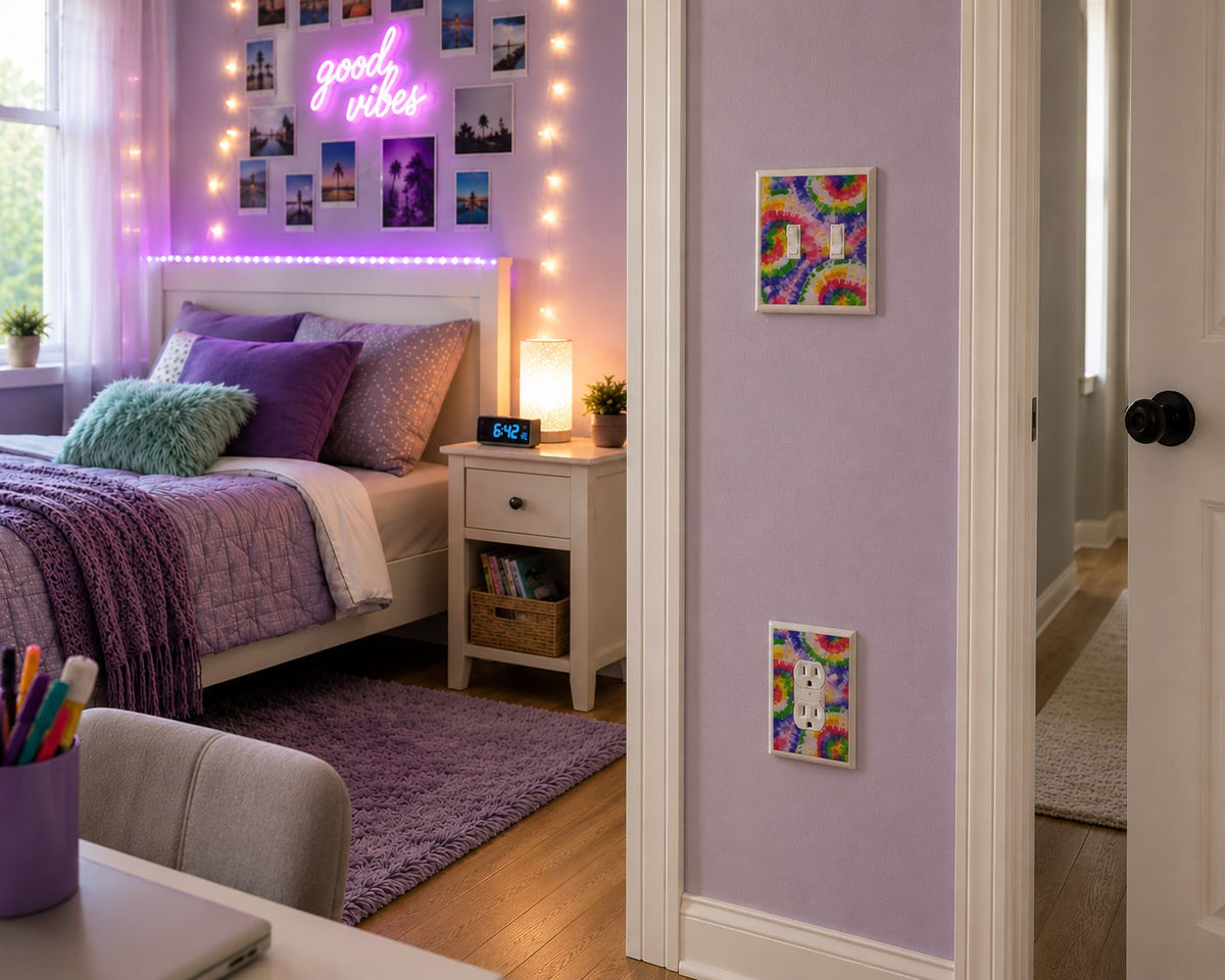 Tie Dye Decorative Magnetic Insert