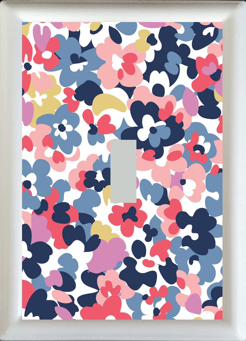 Abstract Floral Decorative Magnetic Insert