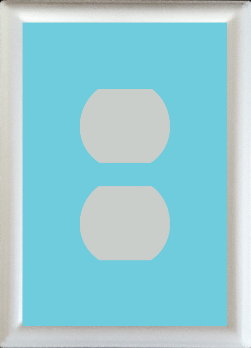 Light Blue Standard Receptacle