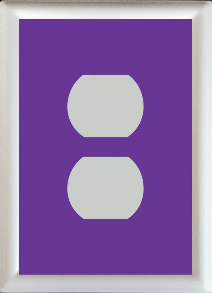 Purple Standard Receptacle