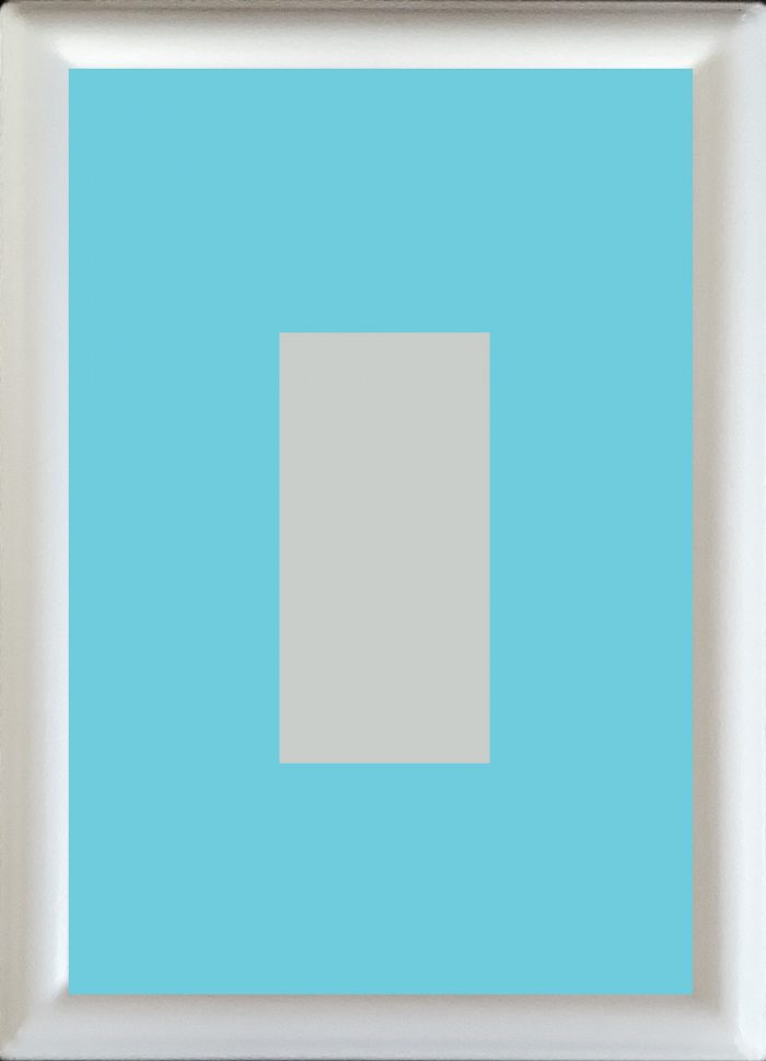 Light Blue Single Rocker | Decorator Receptacle