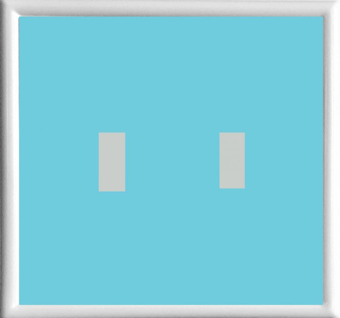 Light Blue Double Toggle