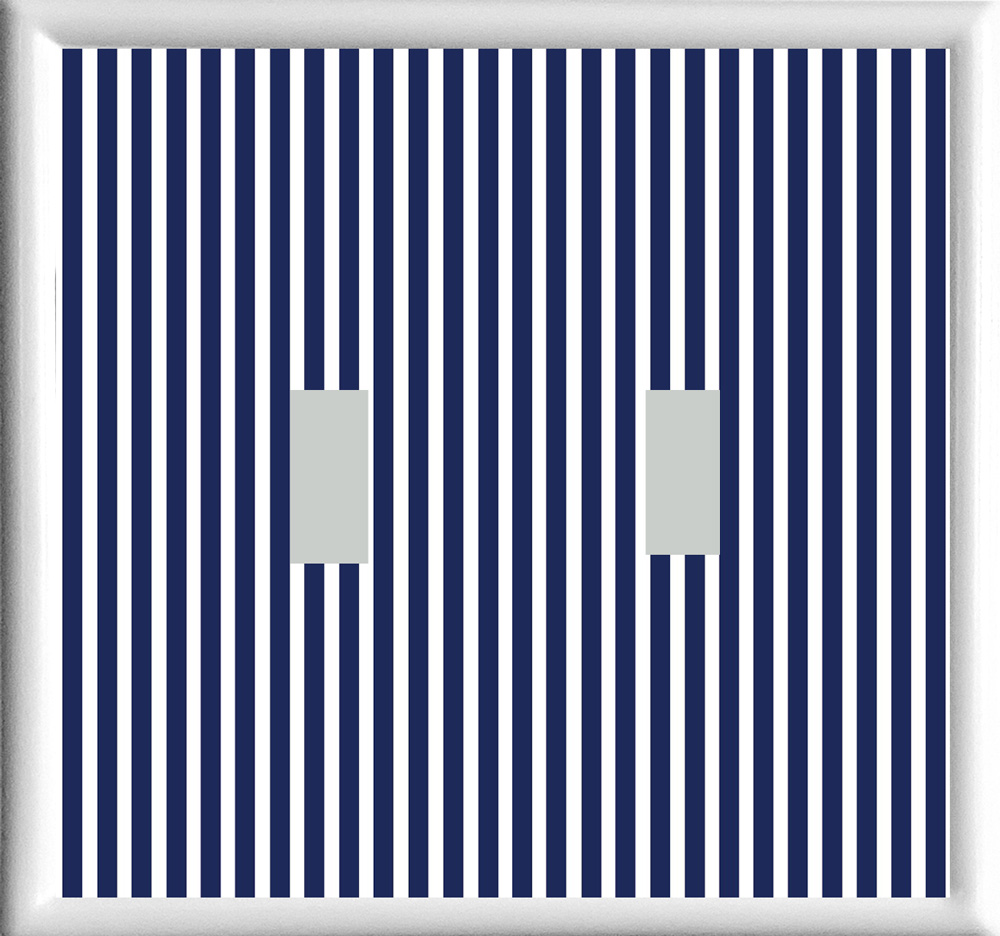 Blue Stripes Double Toggle