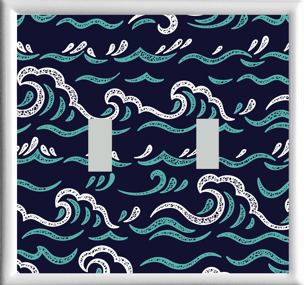 Blue Waves Double Toggle