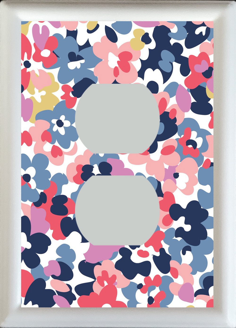 Abstract Floral Standard Receptacle