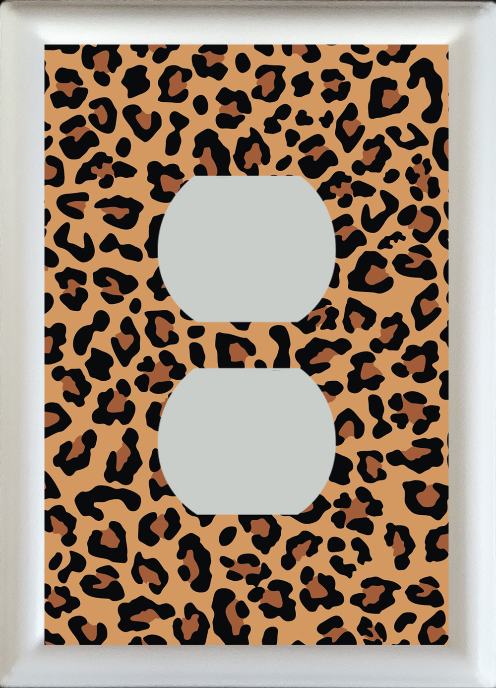 Leopard Print Standard Receptacle