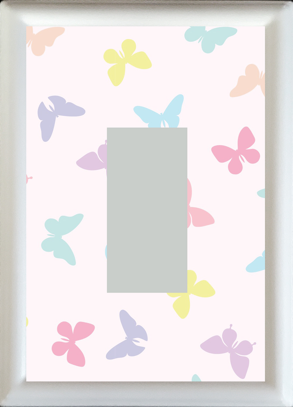 Butterflies Single Rocker | Decorator Receptacle