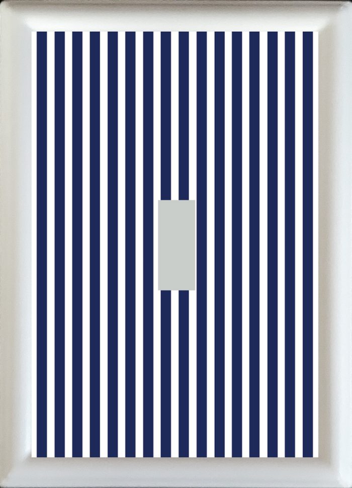 Blue Stripes Single Toggle