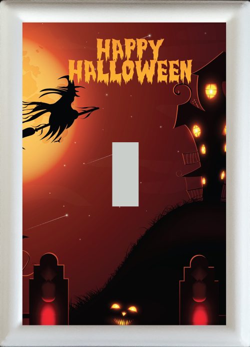 Halloween (Witch & Moon) Single Toggle