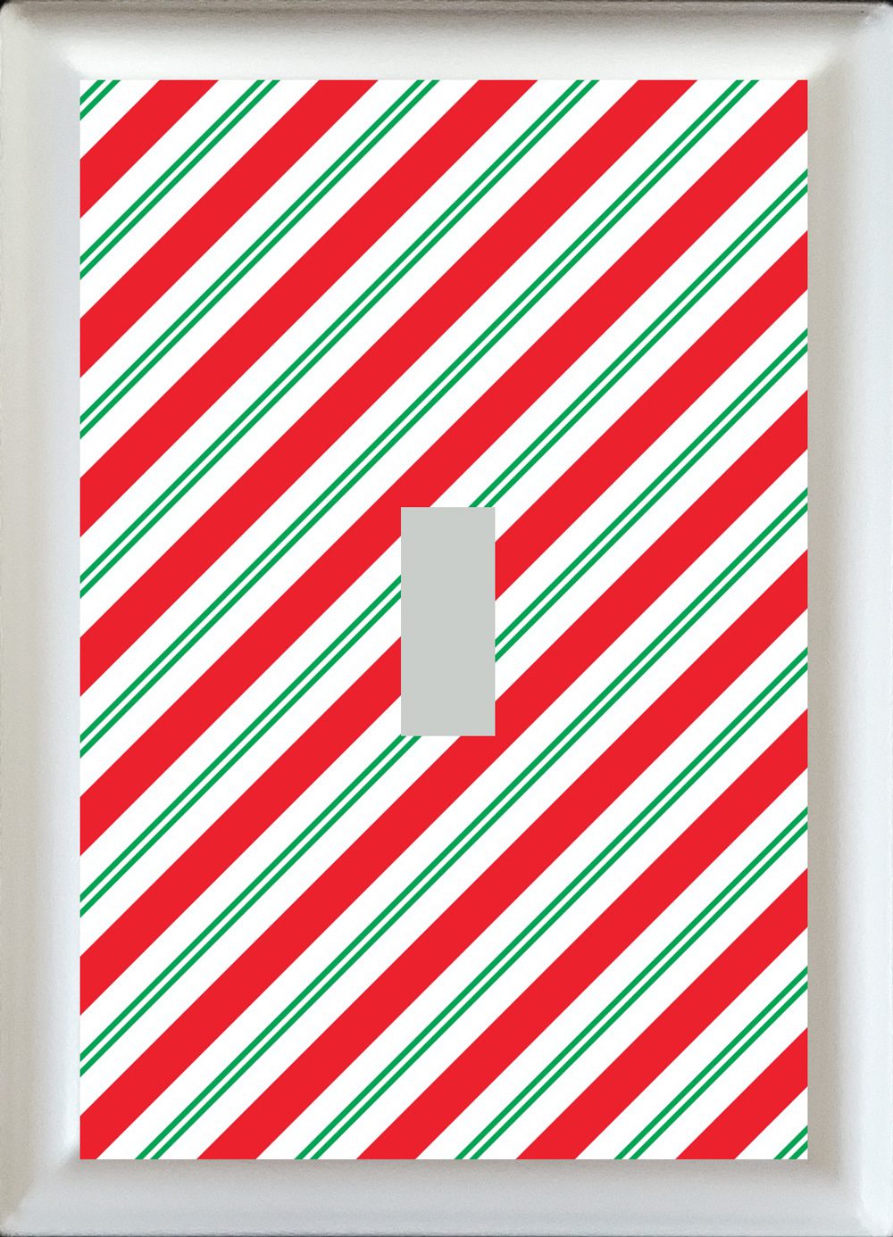 Candy Cane Stripes, Magnet Inserts - Candy Cane